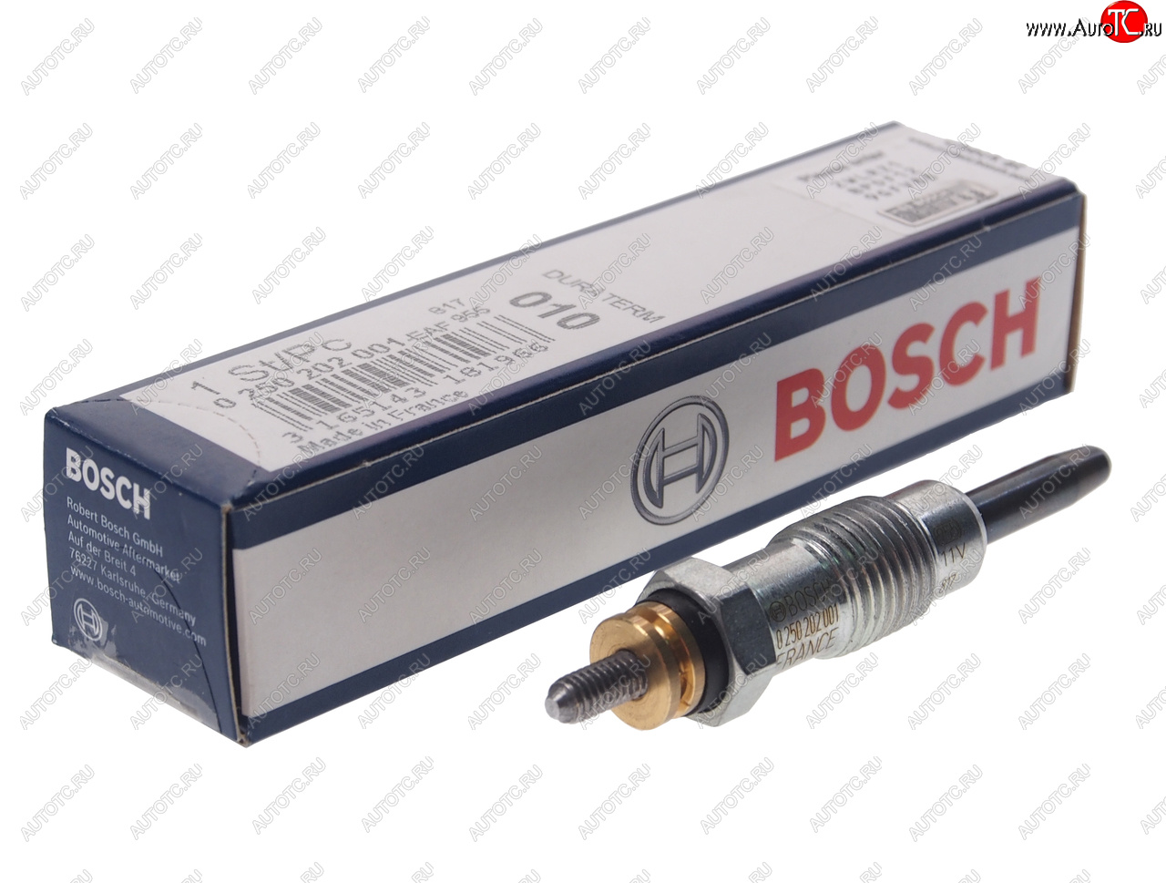 1 399 р. Свеча накаливания OPEL Arena (97-01) BOSCH BOSCH 0250202001  с доставкой в г. Керчь