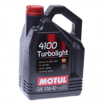 3 399 р. Масло моторное 4100 TURBOLIGHT 10W40 п/синт.4л MOTUL MOTUL 109462 MOTUL 109462  с доставкой в г. Керчь. Увеличить фотографию 1