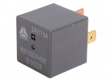 299 р. Реле электромагнитное 24V 5-ти контактное (15A) SITRAK HOWO OE SITRAK wg9716582301+0107  с доставкой в г. Керчь. Увеличить фотографию 2