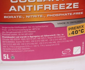 3 499 р. Антифриз красный -40C 5л C12 готовый RAVENOL RAVENOL 1410126005 RAVENOL 1410126005  с доставкой в г. Керчь. Увеличить фотографию 2