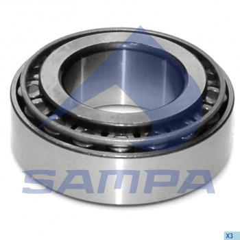 1 999 р. Подшипник ступицы SCANIA VOLVO передней внутренний (60х115х40мм) SAMPA SAMPA 041.271  с доставкой в г. Керчь. Увеличить фотографию 1