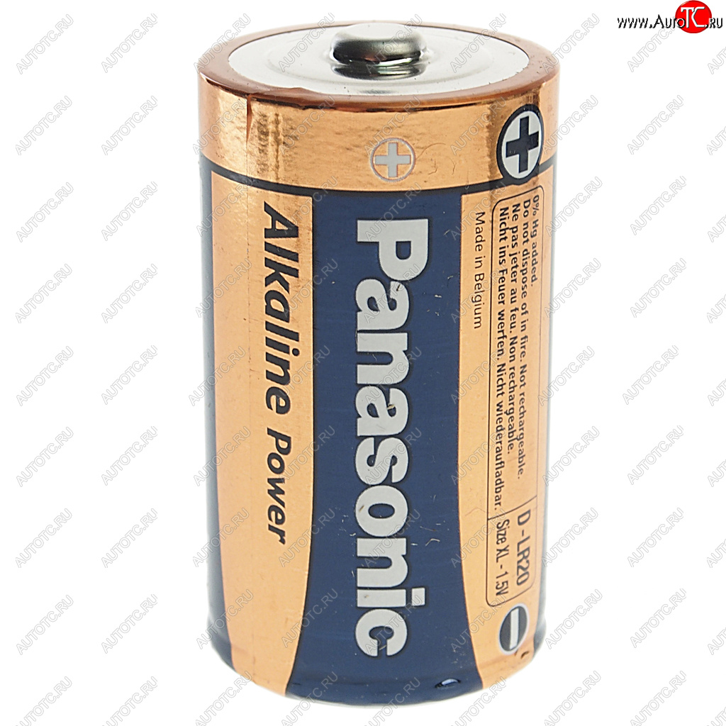 539 р. Батарейка D LR20 1.5V блистер 2шт. (цена за 1шт.) PANASONIC PANASONIC lr20apb2bp  с доставкой в г. Керчь