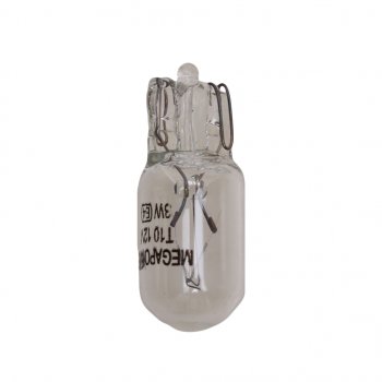 11 р. Лампа 12V W3W W2.1x9.5d Standart MEGAPOWER MEGAPOWER 370-33-068  с доставкой в г. Керчь. Увеличить фотографию 2