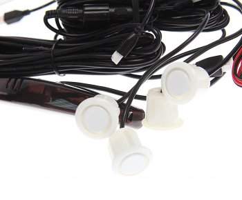 2 299 р. Датчик парковки d=19мм INTERPOWER INTERPOWER ip-415 (19mm) (4 датчика) white  с доставкой в г. Керчь. Увеличить фотографию 2