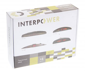 2 299 р. Датчик парковки d=19мм INTERPOWER INTERPOWER ip-415 (19mm) (4 датчика) white  с доставкой в г. Керчь. Увеличить фотографию 4