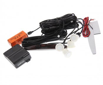 2 299 р. Датчик парковки d=19мм INTERPOWER INTERPOWER ip-415 (19mm) (4 датчика) white  с доставкой в г. Керчь. Увеличить фотографию 1