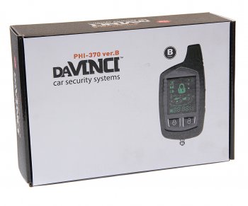 4 099 р. Сигнализация DAVINCI DAVINCI phi-370 ver b DAVINCI phi-370 ver b  с доставкой в г. Керчь. Увеличить фотографию 4