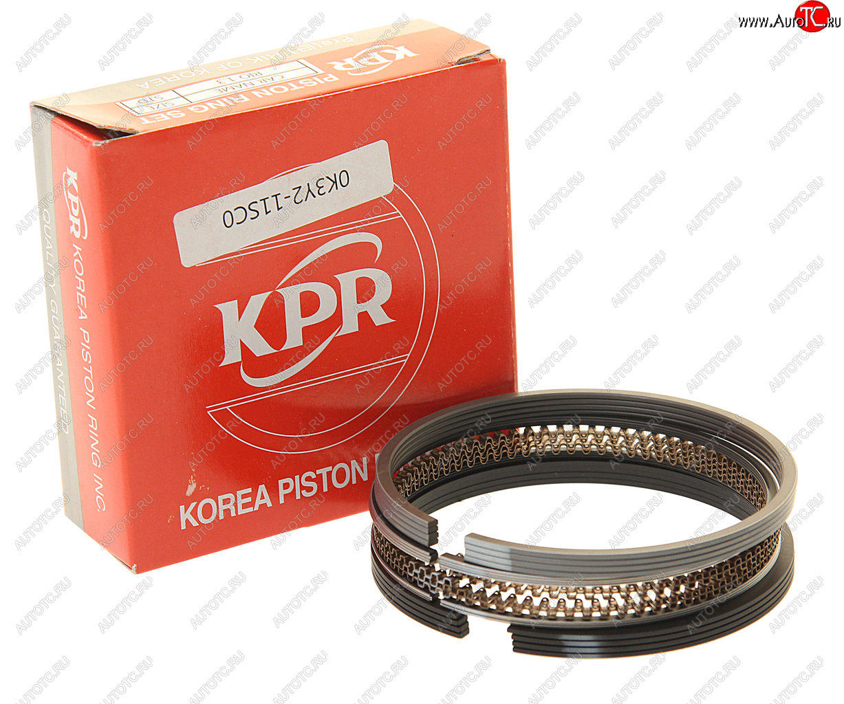 2 199 р. Кольца поршневые KIA Rio (00-05) (1.5) d+0.00 комплект KPR KPR 0k3y2-11sc0  с доставкой в г. Керчь