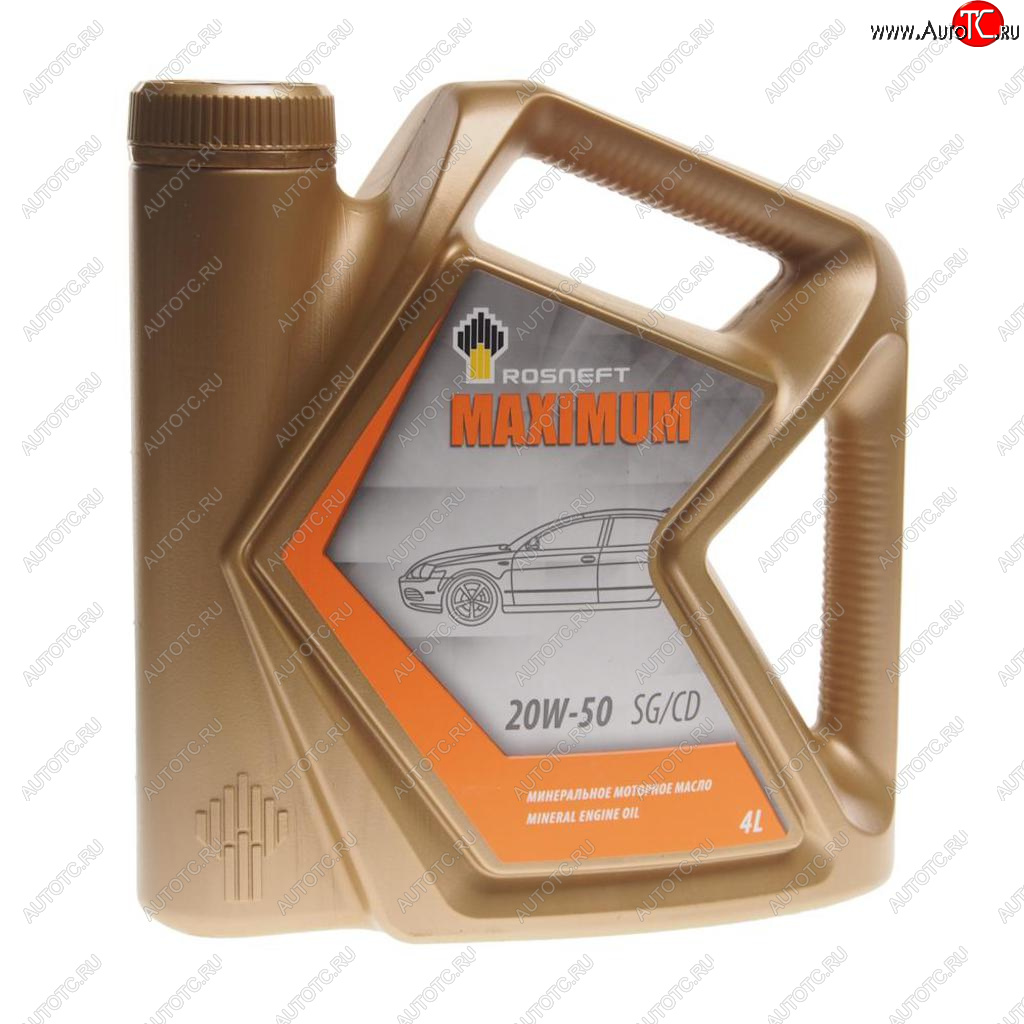 1 169 р. Масло моторное MAXIMUM 20W50 SG/CD мин.4л РОСНЕФТЬ РОСНЕФТЬ 40814542 РОСНЕФТЬ 40814542  с доставкой в г. Керчь