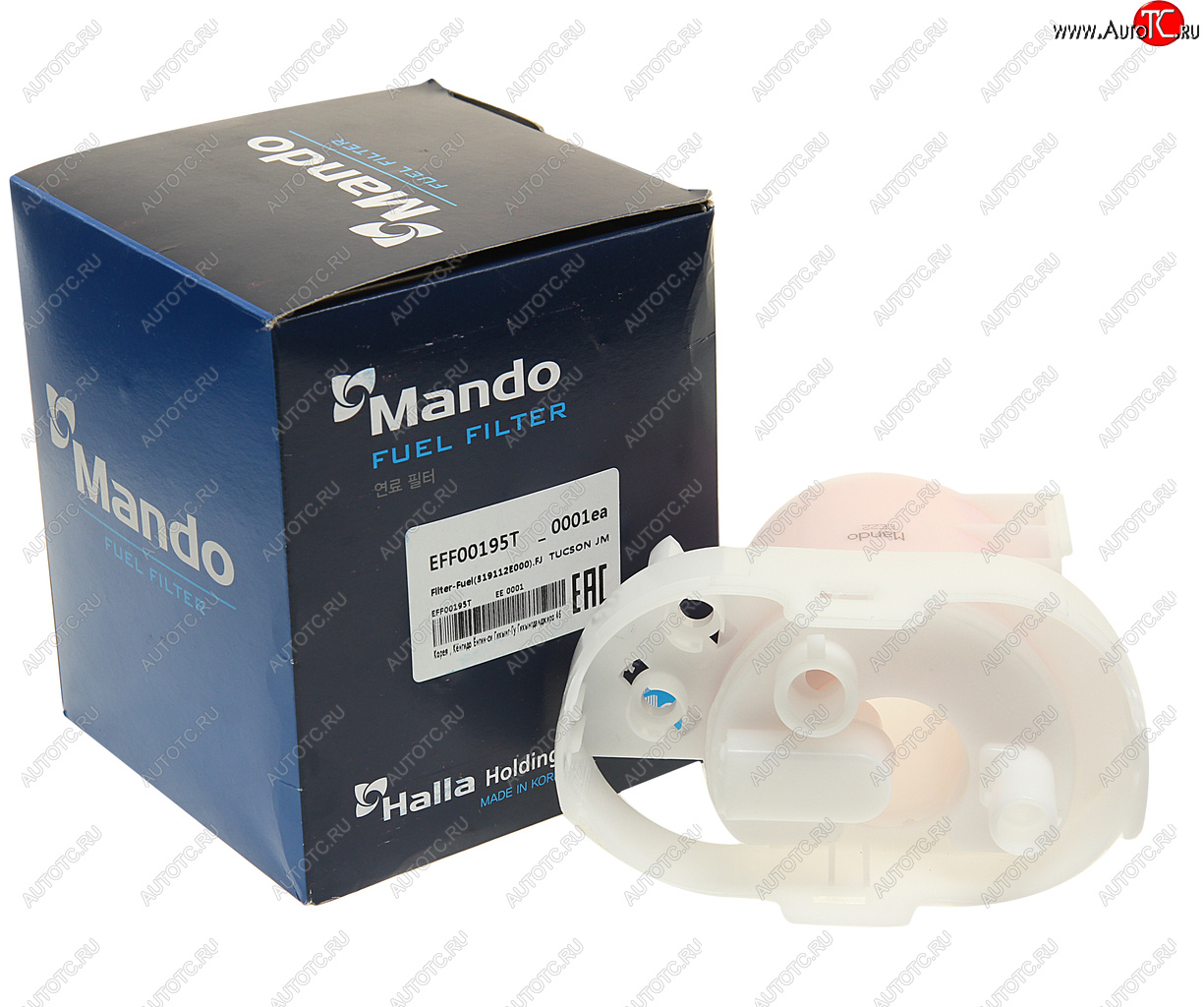 2 399 р. Фильтр топливный HYUNDAI Tucson KIA Sportage (06-) (2.0) MANDO MANDO eff00195t MANDO eff00195t  с доставкой в г. Керчь