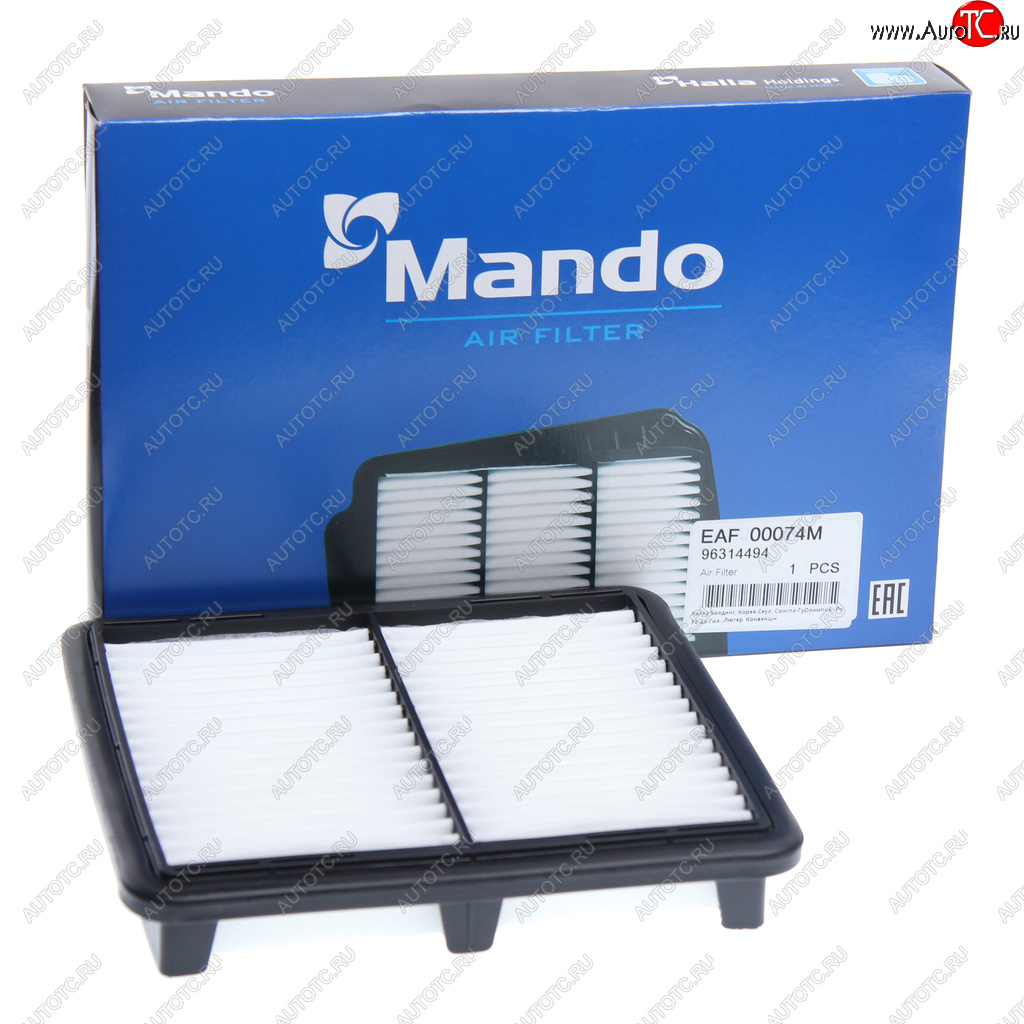 237 р. Фильтр воздушный DAEWOO Matiz (98-) (0.8/1.0) MANDO MANDO eaf00074m MANDO eaf00074m  с доставкой в г. Керчь