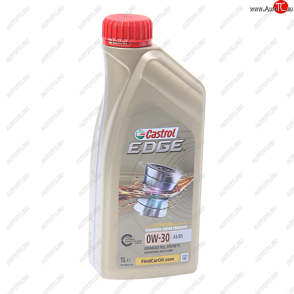 1 999 р. Масло моторное EDGE TITANIUM FST A5B5 LL01 0W30 синт.1л CASTROL CASTROL 156e3e  с доставкой в г. Керчь