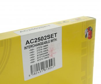 1 639 р. Фильтр воздушный салона NISSAN Almera (N16) JS ASAKASHI JS ASAKASHI ac2502set  с доставкой в г. Керчь. Увеличить фотографию 4
