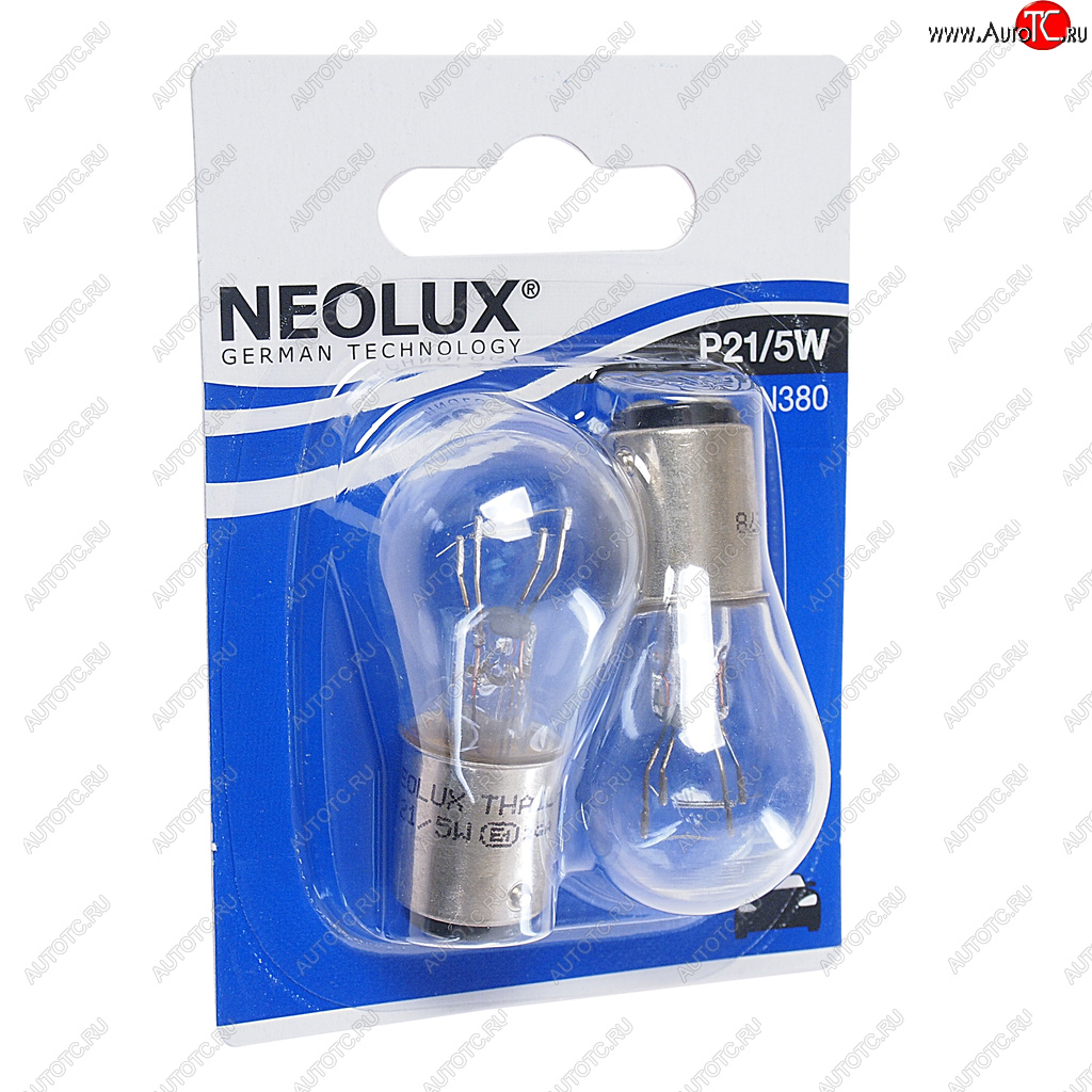 174 р. Лампа 12V P215W BAY15d блистер (2шт.) Standard NEOLUX NEOLUX n380-02b  с доставкой в г. Керчь