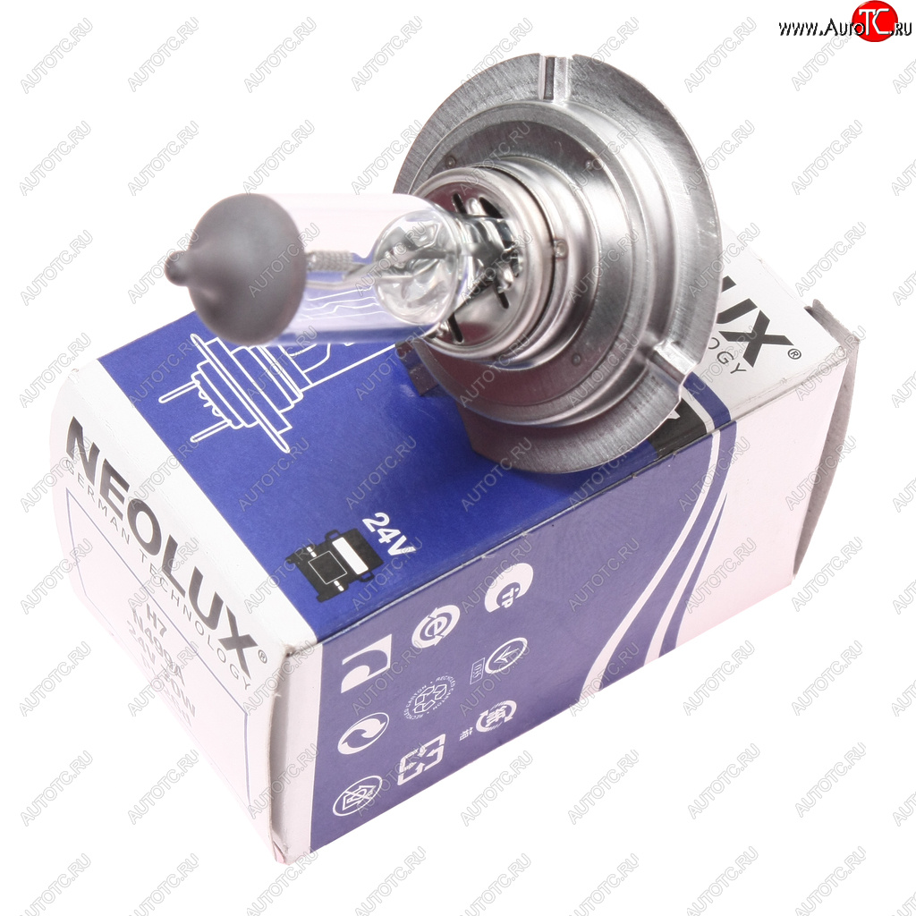 399 р. Лампа 24V H7 70W PX26d 3200K 1750лм Standard NEOLUX NEOLUX n499a  с доставкой в г. Керчь