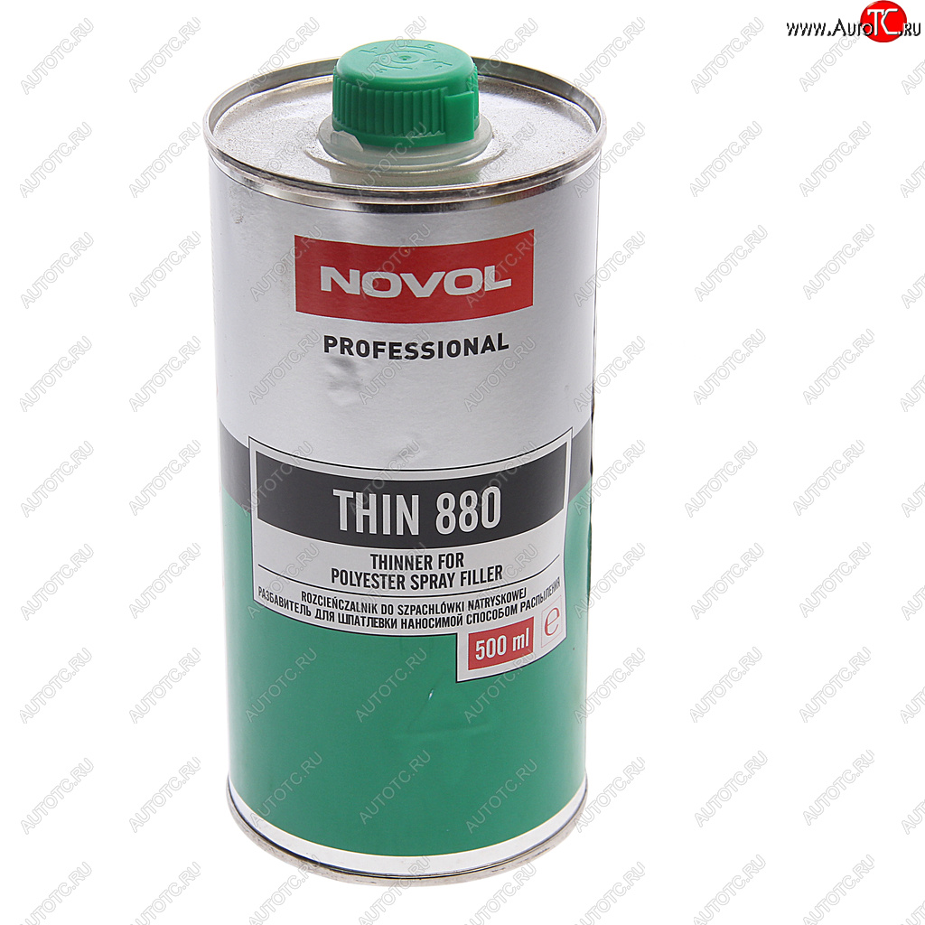 519 р. Разбавитель THIN 880 для жидкой шпатлевки 500мл NOVOL NOVOL 32201  с доставкой в г. Керчь