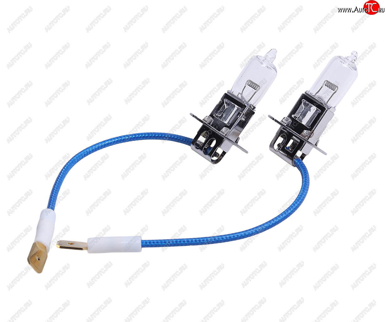 201 р. Лампа 24V H3 70W PK22s бокс (2шт.) Standart MEGAPOWER MEGAPOWER 370-33-016  с доставкой в г. Керчь