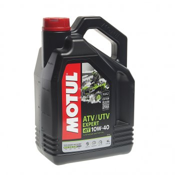4 999 р. Масло моторное для 4-х тактных двигателей ATV-UTV EXPERT 4T 10W40 п/синт.4л MOTUL MOTUL 105939 MOTUL 105939  с доставкой в г. Керчь. Увеличить фотографию 1