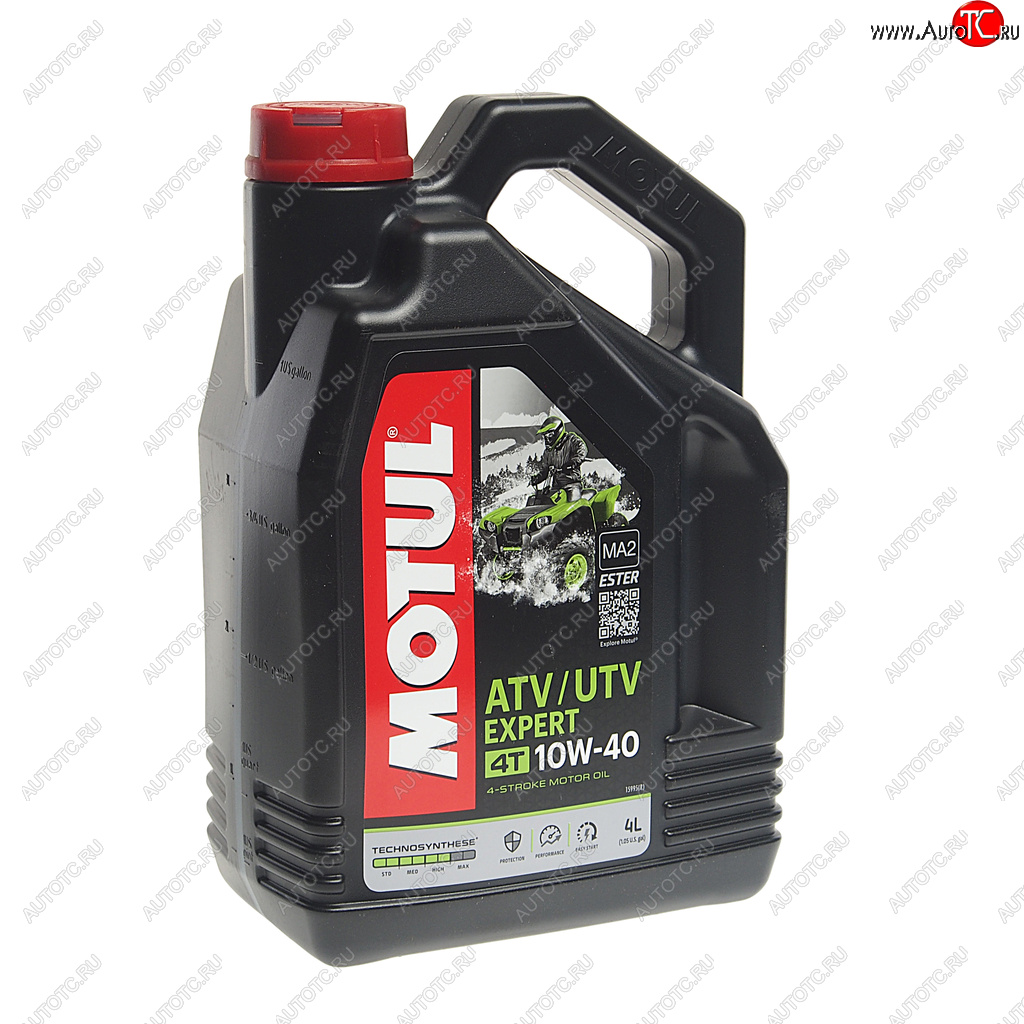 4 999 р. Масло моторное для 4-х тактных двигателей ATV-UTV EXPERT 4T 10W40 п/синт.4л MOTUL MOTUL 105939 MOTUL 105939  с доставкой в г. Керчь