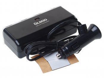 469 р. Разветвитель прикуривателя 3-х гнездовой 12V 1USB OLMIO OLMIO olm-038888  с доставкой в г. Керчь. Увеличить фотографию 2