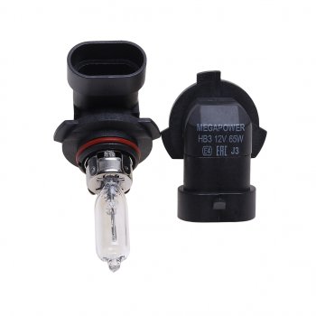 359 р. Лампа 12V HB3 65W P20d бокс (2шт.) Standart MEGAPOWER MEGAPOWER 370-33-040  с доставкой в г. Керчь. Увеличить фотографию 2