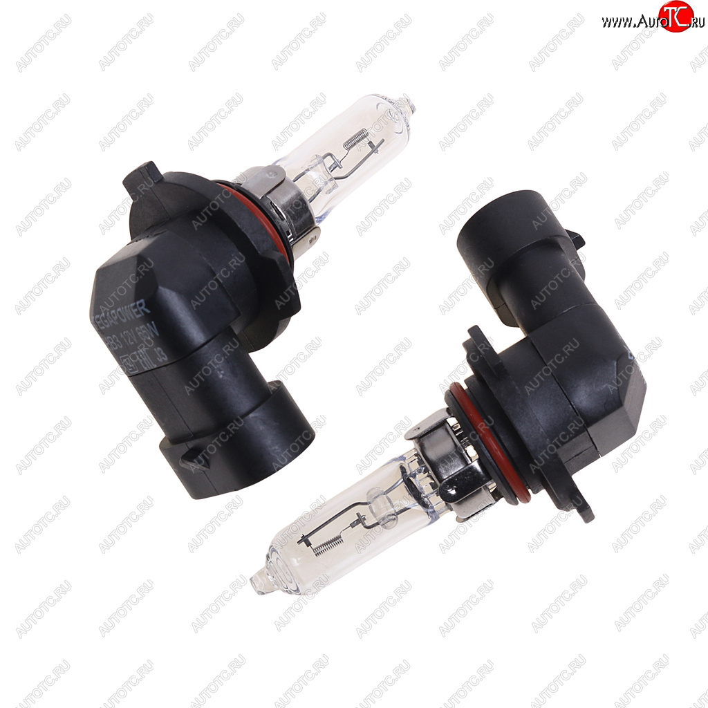 359 р. Лампа 12V HB3 65W P20d бокс (2шт.) Standart MEGAPOWER MEGAPOWER 370-33-040  с доставкой в г. Керчь