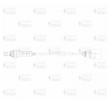 3 099 р. Датчик кислорода AUDI A3 STARTVOLT STARTVOLT vs-os1827  с доставкой в г. Керчь. Увеличить фотографию 2