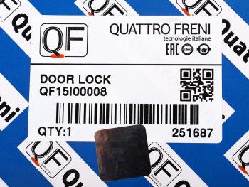3 399 р. Замок двери FIAT Ducato (94-02) задней правой QUATTRO FRENI QUATTRO FRENI qf15i00008  с доставкой в г. Керчь. Увеличить фотографию 4