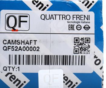 6 699 р. Вал распределительный CHEVROLET Cruze (09-) (1.6),Aveo (03-) (1.6) QUATTRO FRENI QUATTRO FRENI qf52a00002  с доставкой в г. Керчь. Увеличить фотографию 4