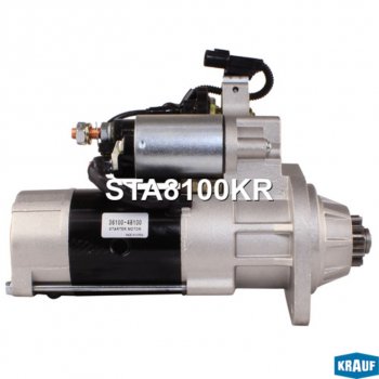 33 849 р. Стартер HYUNDAI HD65,78,120,БОГДАН дв.D4GA,D6GA (5.0кВт) KRAUF KRAUF sta8100kr KRAUF sta8100kr  с доставкой в г. Керчь. Увеличить фотографию 5