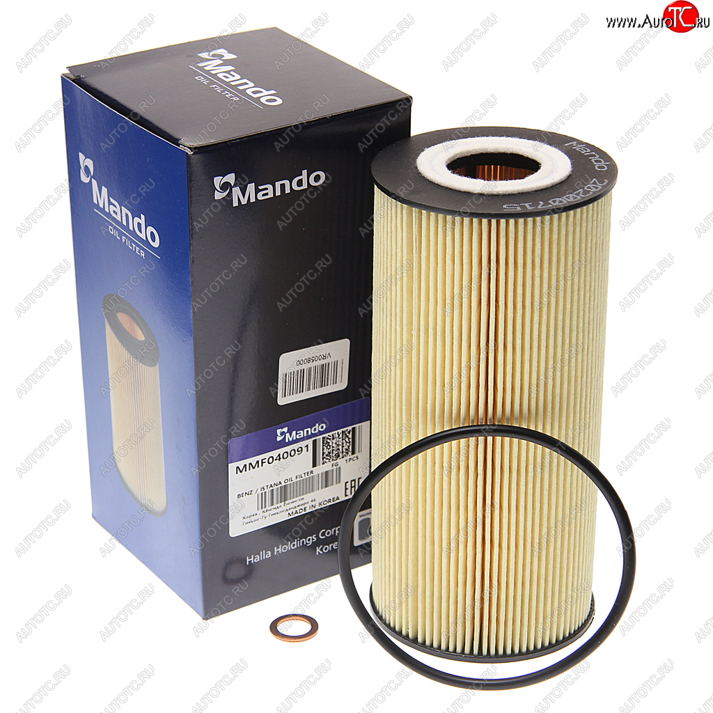 389 р. Фильтр масляный SSANGYONG Rexton (02-) (OM600) MANDO MANDO mmf040091  с доставкой в г. Керчь