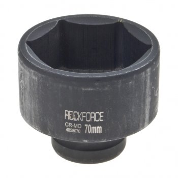 2 859 р. Головка торцевая 1 70мм ударная L=90мм ROCKFORCE ROCKFORCE rf-4858070  с доставкой в г. Керчь. Увеличить фотографию 1