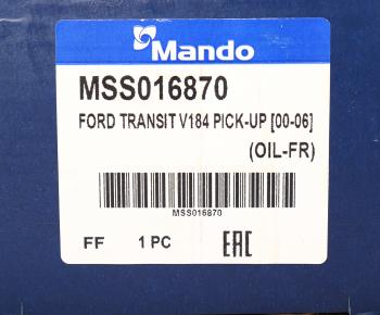 1 999 р. Амортизатор FORD Transit (00-06) задний левый/правый масляный MANDO MANDO mss016870 MANDO mss016870  с доставкой в г. Керчь. Увеличить фотографию 4