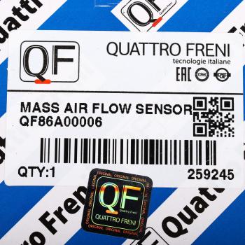 3 759 р. Датчик массового расхода воздуха NISSAN Almera Tino (98-03) QUATTRO FRENI QUATTRO FRENI qf86a00006  с доставкой в г. Керчь. Увеличить фотографию 5