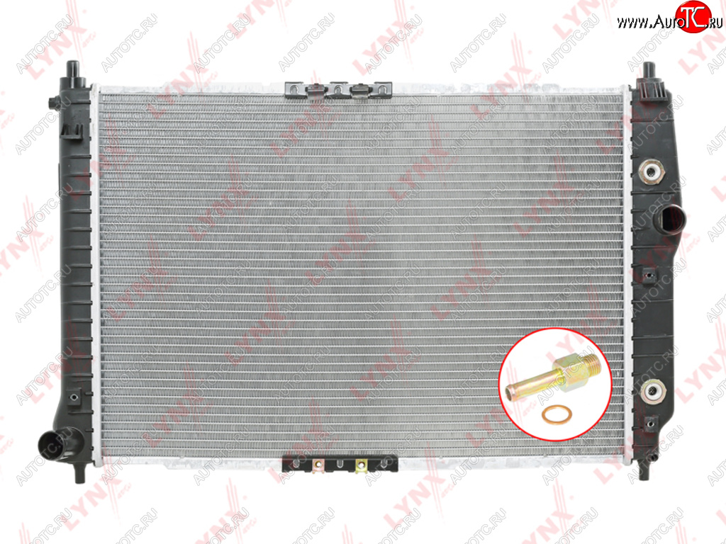 9 899 р. Радиатор CHEVROLET Aveo (05-) охлаждения двигателя LYNX LYNX rb1005  с доставкой в г. Керчь