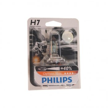 1 399 р. Лампа 12V H7 55W PX26d +40% блистер (1шт.) City Vision Moto PHILIPS PHILIPS 12972ctvbw  с доставкой в г. Керчь. Увеличить фотографию 1