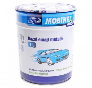 2 099 р. Краска 690 снежная королева металлик 1л Helios MOBIHEL MOBIHEL 41982702  с доставкой в г. Керчь. Увеличить фотографию 1