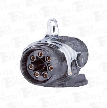 1 599 р. Разъем электрический прицепа ISO 7638 7-полюсный АБС (вилка) TE PARTS TE PARTS 7994042  с доставкой в г. Керчь. Увеличить фотографию 2