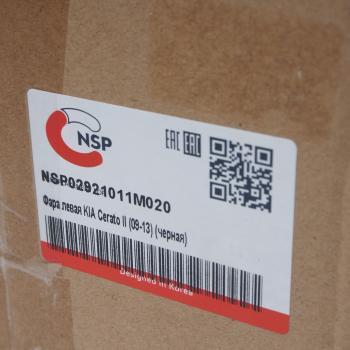 5 299 р. Фара KIA Cerato (08-) левая NSP NSP nsp02921011m020  с доставкой в г. Керчь. Увеличить фотографию 4