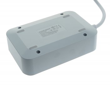 1 569 р. Фильтр сетевой 2м 10А 2500Вт 3 гнезда+ 6 USB с заземлением черный TFN TFN tfn-power7bk  с доставкой в г. Керчь. Увеличить фотографию 3