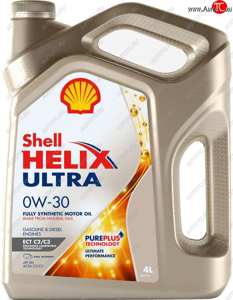 6 599 р. Масло моторное HELIX ULTRA ECT 0W30 C2/C3/SN синт.4л SHELL SHELL 550046375 SHELL 550046375  с доставкой в г. Керчь