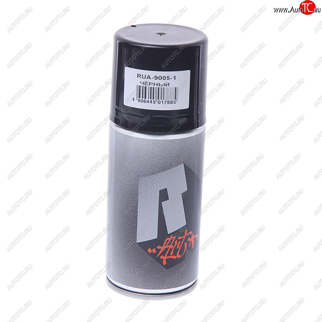 265 р. Краска для граффити черная 210мл Rush Art KUDO KUDO rua-9005.1 KUDO rua-9005.1  с доставкой в г. Керчь