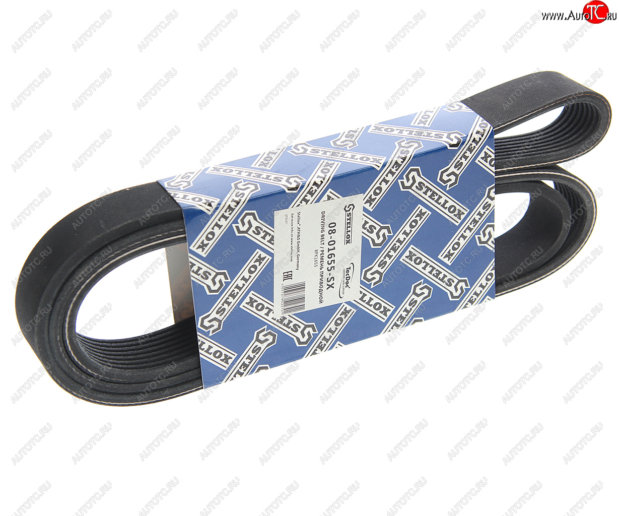 1 269 р. Ремень приводной поликлиновой 8PK1655 MAN STELLOX STELLOX 08-01655-sx  с доставкой в г. Керчь