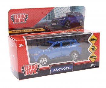 1 079 р. Модель автомобиля HAVAL F7 металлическая ТЕХНОПАРК ТЕХНОПАРК f7-12-bu  с доставкой в г. Керчь. Увеличить фотографию 1