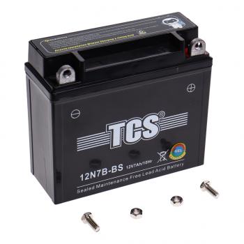 2 559 р. Аккумулятор TCS GEL 7Ач TCS 6ст7 12n7b-bs  с доставкой в г. Керчь. Увеличить фотографию 1