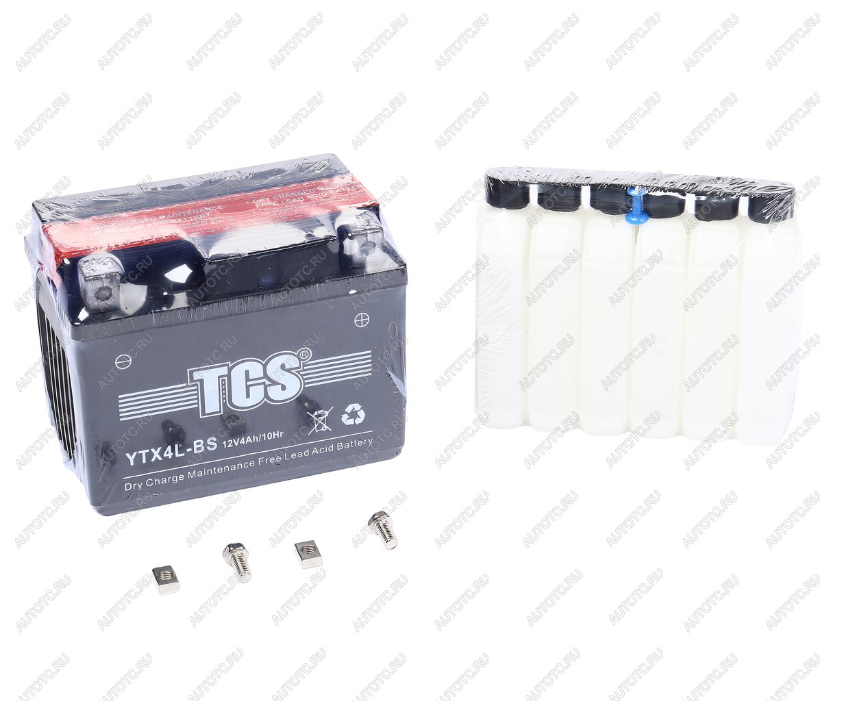 1 699 р. Аккумулятор TCS AGM 4Ач TCS 6ст4 ytx4l-bs  с доставкой в г. Керчь