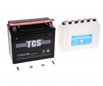 7 449 р. Аккумулятор TCS AGM 20Ач TCS 6ст20 ytx20-bs  с доставкой в г. Керчь. Увеличить фотографию 1