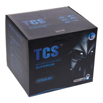 7 449 р. Аккумулятор TCS AGM 20Ач TCS 6ст20 ytx20l-bs  с доставкой в г. Керчь. Увеличить фотографию 6