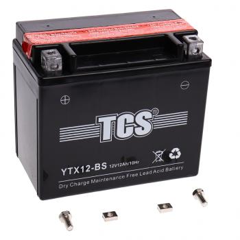 3 499 р. Аккумулятор TCS AGM 12Ач TCS 6ст12 ytx12-bs  с доставкой в г. Керчь. Увеличить фотографию 2