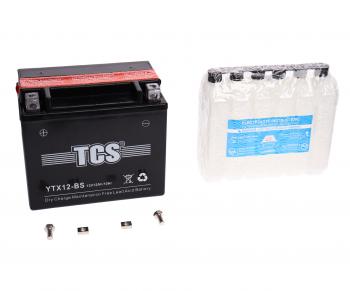 3 499 р. Аккумулятор TCS AGM 12Ач TCS 6ст12 ytx12-bs  с доставкой в г. Керчь. Увеличить фотографию 1